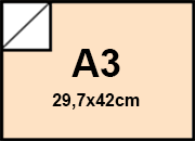 carta Cartoncino BindaKOTE AVORIO, A3, 250gr PASTELLO Avorio 02, monolucido, formato A3 (29,7x42cm), 250grammi x mq bra919A3