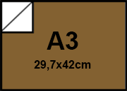 carta Cartoncino BindaKOTE ORO, A3, 250gr METALLIZATO Oro 17, monolucido, formato A3 (29,7x42cm), 250grammi x mq bra929A3