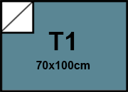 carta Cartoncino BindaKOTE COBALTO, t1, 250gr METALLIZATO  Cobalto 28, monolucido, formato t1 (70x100cm), 250grammi x mq.