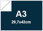 carta Cartoncino BindaKOTE CAMPANULA, A3, 250gr PERLATO Campanula 29, monolucido, formato A3 (29,7x42cm), 250grammi x mq bra935A3