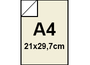 carta Cartoncino BindaKOTE ALABASTRO, A4, 250gr PERLATO Alabastro 24, monolucido, formato A4 (21x29,7cm), 250grammi x mq bra936