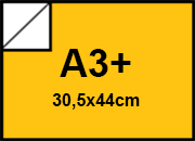 carta Cartoncino Bindakote Colori Forti Favini GIALLO Giallo 15, formato A3+ (30,5x44cm), 250grammi x mq bra948A3+