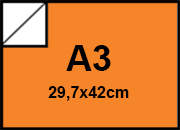carta Cartoncino Bindakote Colori Forti Favini Giallo Oro 14, formato A3 (29,7x42cm), 250grammi x mq bra949A3