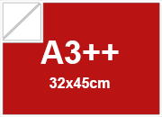 carta Cartoncino BindaKOTE ROSSO, sra3, 250gr COLORI FORTI Rosso 12, monolucido, formato sra3 (32x45cm), 250grammi x mq bra951sra3