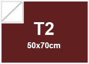 carta Cartoncino Bindakote Colori Forti Favini Bordeaux 11, formato T2 (50x70cm), 250grammi x mq bra952T2