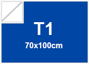 carta Cartoncino BindaKOTE BLU, T1, 250gr COLORI FORTI Blu 30, monolucido, formato T1 (70x100cm), 250grammi x mq.