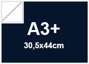 carta Cartoncino BindaKOTE BLU NOTTE, A3+, 250gr COLORI FORTI Blu notte 31, monolucido, formato A3+ (30,5x44cm), 250grammi x mq bra954A3+