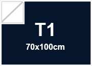 carta Cartoncino BindaKOTE BLU NOTTE, T1, 250gr COLORI FORTI Blu notte 31, monolucido, formato T1 (70x100cm), 250grammi x mq bra954T1