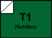 carta Cartoncino BindaKOTE VERDE, T1, 250gr COLORI FORTI Verde 20, monolucido, formato T1 (70x100cm), 250grammi x mq bra957T1