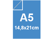 carta Carta SirioFedrigoni. AZZURRO48. a5.100gr Formato a5 (14,8x21cm), 100grammi x mq.