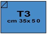 carta CartaAdesiva COLOR, Azzurro, t3, 80gr Azzurro, formato t3 (35x50cm), 80grammi x mq, retro 80grammi x mq.