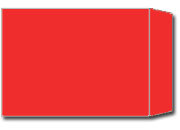 carta Buste a Sacco, 23x33cm, ROSSO formato busta 23x33 (33x23cm), 100grammi x mq bra939