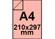 carta Cartoncino SirioFedrigoni ROSA. A4. 115gr Formato A4 (21x29,7cm), 115grammi x mq.