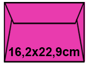 carta QPaper CRYSTAL Rosa formato 16.2x22.9cm, 100gr RUGE710.60.10