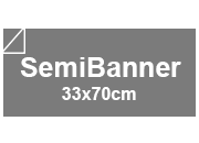 carta Cartoncino SUMO Favini, SemiBanner, 1mm GRIGIO CHIARO, formato SB (33.3x70cm), spessore 1mm, 700grammi x mq BRA94SB