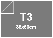 carta Cartoncino SUMO Favini, T3, 1mm GRIGIO CHIARO, formato T3 (35x50cm), spessore 1mm, 700grammi x mq BRA94T3