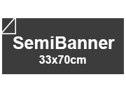 carta Cartoncino SUMO Favini, SemiBanner, 1mm GRIGIO SCURO, formato SB (33.3x70cm), spessore 1mm, 700grammi x mq BRA101SB