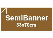 carta Cartoncino SUMO Favini, SemiBanner, 1mm NOCCIOLA KRAFT, formato SB (33.3x70cm), spessore 1mm, 700grammi x mq BRA96SB