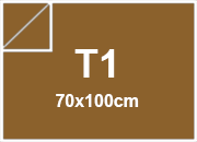 carta Cartoncino SUMO Favini, T1, 1mm NOCCIOLA KRAFT, formato T1 (70x100cm), spessore 1mm, 700grammi x mq BRA96T1
