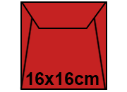 carta QPaper CRYSTAL Rosso formato 16x16cm, 100gr.