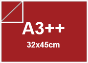 carta Cartoncino SUMO Favini, A4, 1mm ROSSO, formato A4 (32x45cm), spessore 1mm, 700grammi x mq BRA99sra3