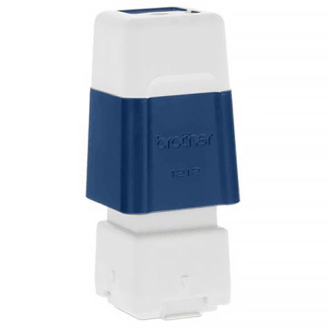 brothertimbri BLU timbro Brother Digistamp formato 12x12mm, timbro completo di etichetta, per SC2000.