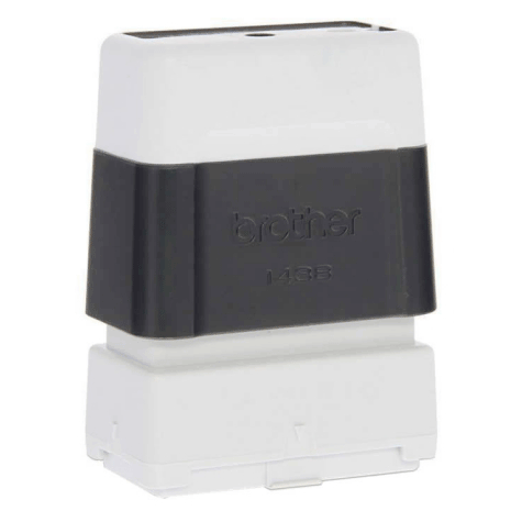 brothertimbri Timbro Brother Digistamp 14x38mm, NERO formato 38x14mm, timbro completo di etichetta, per SC2000.