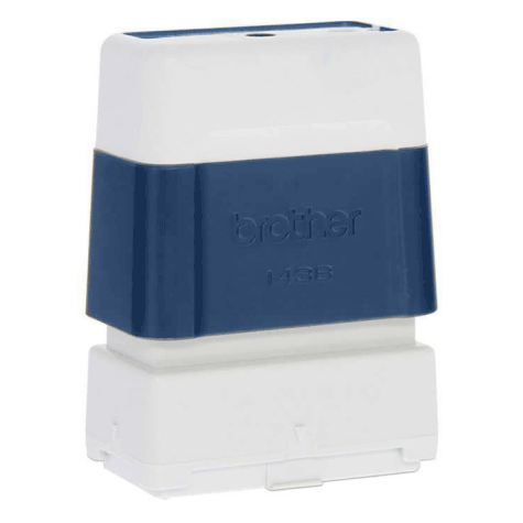 brothertimbri Timbro Brother Digistamp, 14x38mm, BLU  formato 38x14mm, timbro completo di etichetta, per SC2000.