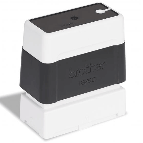 brothertimbri TimbroBrotherDigistamp 18x50mm, NERO formato 18x50mm, timbro completo di etichetta, per SC2000.