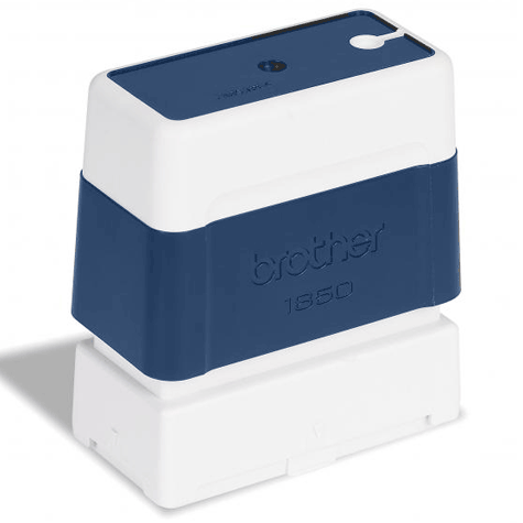 brothertimbri BLU timbro Brother Digistamp formato 18x50mm, timbro completo di etichetta, per SC2000.