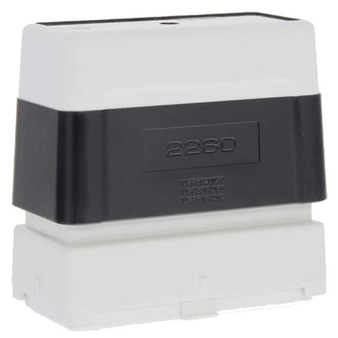 brothertimbri NERO timbro Brother Digistamp formato 22x60mm, timbro completo di etichetta, per SC2000.