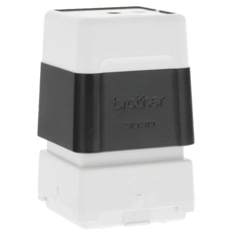 brothertimbri NERO timbro Brother Digistamp formato 30x30mm, timbro completo di etichetta, per SC2000.