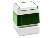 brothertimbri VERDE timbro Brother Digistamp formato 40x40mm, timbro completo di etichetta, per SC2000 BROPR4040G