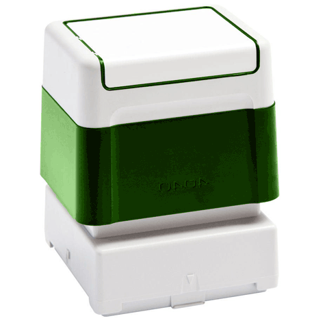 brothertimbri VERDE timbro Brother Digistamp formato 40x40mm, timbro completo di etichetta, per SC2000.