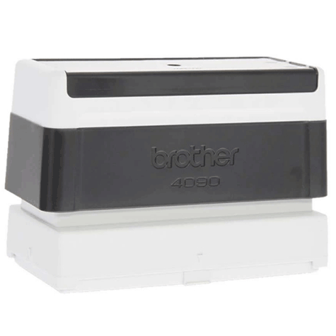 brothertimbri NERO timbro Brother Digistamp formato 40x90mm, timbro completo di etichetta, per SC2000.