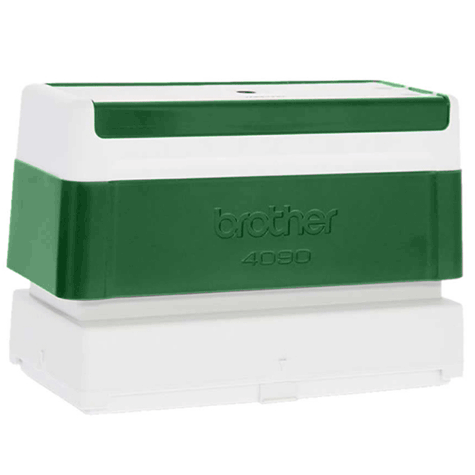 brothertimbri VERDE timbro Brother Digistamp formato 40x90mm, timbro completo di etichetta, per SC2000.