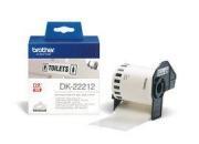 consumabili DK22212. Nastro in FILM per Brother QL Label Printers broDK22212.