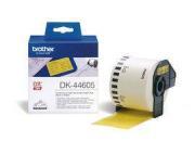 consumabili DK44605  BROTHER NASTRO CONTINUO GIALLO ETICHETTE ADESIVE RIMOVIBILI 62MM 30,48M.