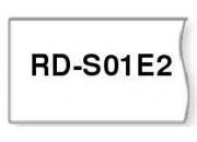 consumabili RD-S01E2  BROTHER ETICHETTA BIANCO CARTA 102MMX44,3MM CONTINUO PACK 12 TD/4100N/4000.