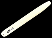 legatoria Pieghetta OSSO, 180mm, 2punteArrotondate, 180mm prodotta artigianalmente a mano con vero osso naturale, l’attrezzo indispensabile al legatore per ogni operazione di piegatura e per formare il canaletto BRS69514