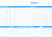 gbc Rapportini di cantiere 50 moduli, Formato A4 (21x29,7cm) BUE677000000