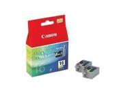 consumabili 9818A002AA  CANON CARTUCCIA INK-JET COLORE BCI-16CL PACK 2 PIXMA MINI/220 IP/90 SELPHY DS/700/810.