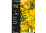 gbc Carta CANON ink-jet A4 LC-101 Bianca, patinata opaca, 100 gr/mq. Specifica per stampanti Canon BJC-800, BJC-600, BJC-4000, BJC-70, BJC-210, alta definizione..