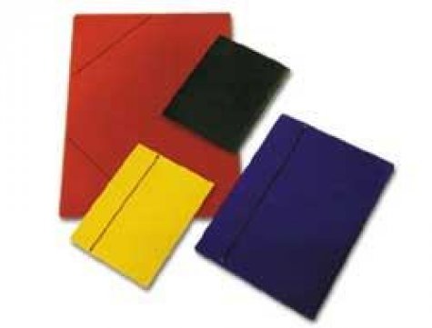 gbc Cartella con elastico, presspan 50x70cm BLU In cartone presspan bilucido spessore 1mm..