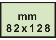carta Biglietto PollenClairefontaine, 82x128mm, 210gr,  VERDE VERDE 210grammi x mq, 25 fogli.