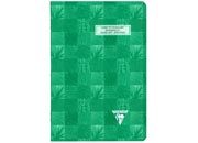 carta Quaderno a punto metallico, righe da 8mm formato A5 (148x210mm), in carta speciale Clairefontaine Papier Vlin Velout 90gr, rigatura L8+margine centrale, 32 fogli.