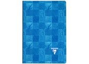 carta Quaderno legatura a filo refe, dorso in tela, quadretti da 8mm formato A4 (210x297mm), in carta speciale Clairefontaine Papier Vlin Velout 90gr, rigatura Sys, 96 fogli.