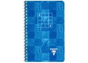 carta RubricaA-Z SpiraleMetallica, righe7mm, A5 formato 110x170mm, in carta speciale Clairefontaine Papier Vlin Velout 90gr, rigatura L7, 90 fogli.