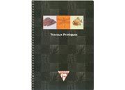 carta Quaderno a spirale metallica, quadretti da 8mm formato A4 (210x297mm), in carta speciale Clairefontaine Papier Vlin Velout 90gr, rigatura Sys, 40 fogli.