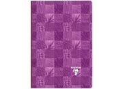 carta Quaderno legatura a filo refe, dorso in tela, quadretti da 8mm formato A4 (210x297mm), in carta speciale Clairefontaine Papier Vlin Velout 90gr, rigatura Sys, 72 fogli.